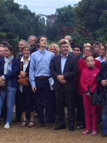 Première réunion de préparation du nouveau spectacle du château de Maintenon