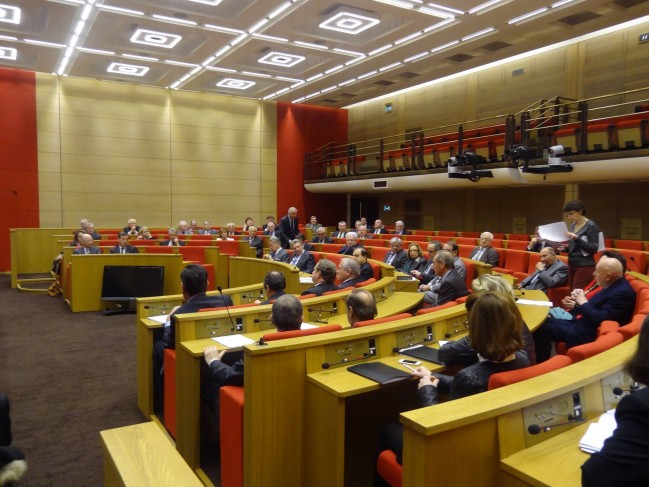 Réunion de rentrée pour les membres du groupe UMP du Sénat