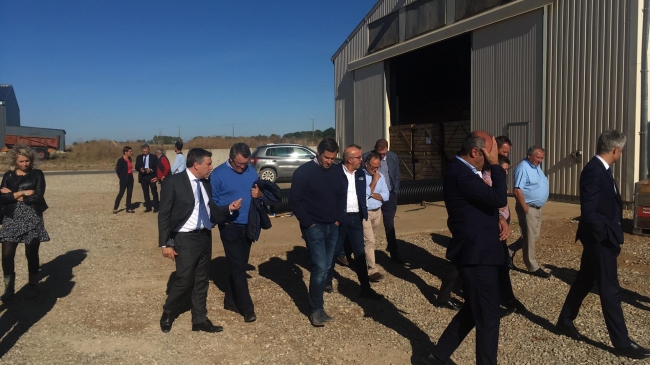 Visite de Laurent Wauquiez? à Fresnay-l?Évêque