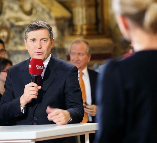 Intervention sur le plateau de Public Sénat concernant les difficultés de financement des collectivités locales