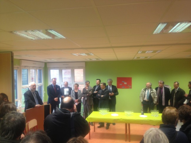 Inauguration du Centre de loisirs et de l'Ecole de Baudreville (5 avril)