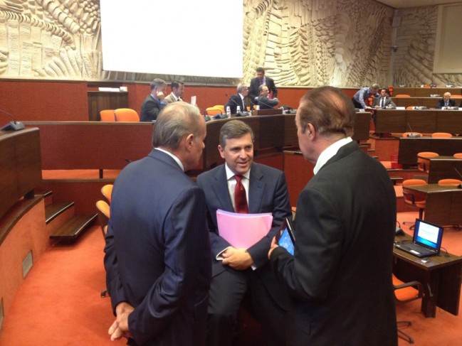 Lors de la conférence des territoires de la Région Centre