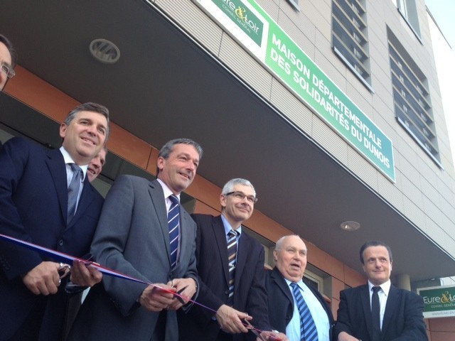 Inauguration de la Maison des Solidarités du Dunois