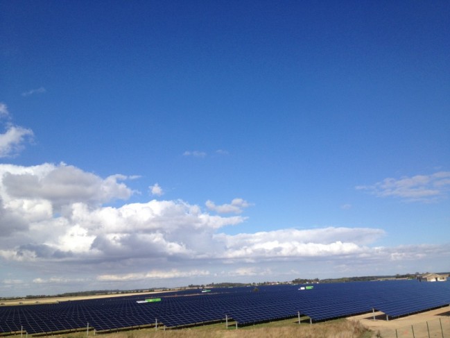 Inauguration du parc photovoltaïque de Crucey