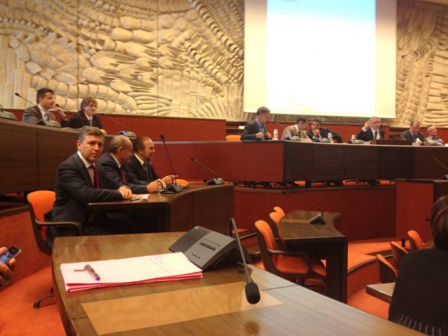 Lors de la conférence des territoires de la Région Centre